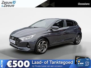 Hyundai i20 1.0 T-GDI Premium | Climate Controle| Lichtmetalen velgen| Dealer onderhouden| Metallic lak| Stoel verwarming| Stoel verwarming| Navigatie| Telefoon intergratie| Keyless start | Parkeer sensoren| Camera
