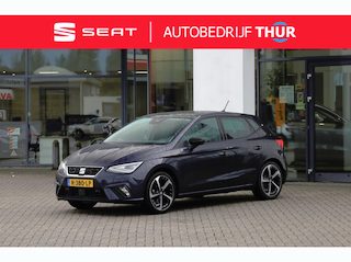 Seat Ibiza 1.0 EcoTSI FR Plus 95PK / 70kW, NL auto, 1e eigenaar, nieuw door ons geleverd en onderhouden, 18" 'Performance' LMV met vierseizoenenbanden, navigatie groot, full LED verlichting, adaptieve cruise control (ACC), keyless start & entry, achteruitrijcamera (Rear View), privacy glas, lederen / alcantara bekleding, digital cockpit pro, 2-zone climatronic, verwarmbare voorstoelen etc.