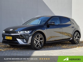 Hyundai Ioniq 5 N Line Business 84 kWh / SOH 100% / Fabrieksgarantie tot 06-2030 / Dealer onderhouden / Trekgewicht 1600 kg / Elektrische achterklep / Stuur- Stoel & Achterbank verwarming / Warmtepomp / CCS snelladen / Apple Carplay Android Auto / Achteruitrijcamera /