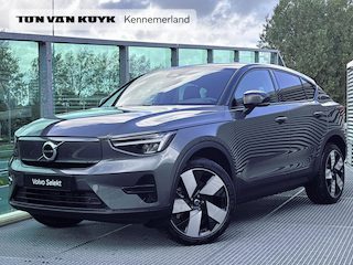 Volvo EC40 Single Motor Extended Range Plus 82 kWh Automaat, Zwart dak, spiegels en A-stijlen, 20 inch wielen, Extra getinte ramen, Driver assist, Adaptive cruise, BLIS, Pilot assist, Park assist voor- en achter