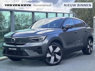 Volvo EC40 Single Motor Extended Range Plus 82 kWh Automaat, Zwart dak, spiegels en A-stijlen, 20 inch wielen, Extra getinte ramen, Driver assist, Adaptive cruise, BLIS, Pilot assist, Park assist voor- en achter