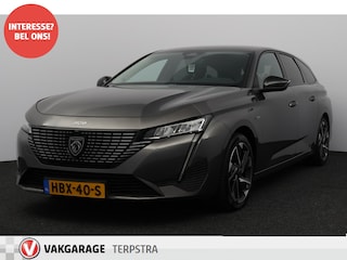 Peugeot 308 SW 1.6 HYbrid 180 GT Pack Business/ Virtual Dashb./ 17'' LMV/ Stoel + Stuurverw./ Keyless/ Lane-Assist./ Half-Leder/ Voorruitverw./ Adaptive Cruise/ Extra getint glas/ Ambient Light/ LED Koplampen/ PDC V+A.