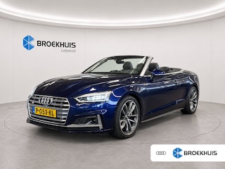Audi A5 Cabriolet 3.0 TFSI 354PK QUATTRO PRO LINE PLUS AUTOMAAT / NAVI / LEDER / CLIMA / FULL-LED / PDC / KEYLESS / 19" LMV / 2X S-LINE / CARBON / UNIEK / ADAPT. CRUISECONTROL / NIEUWSTAAT !!