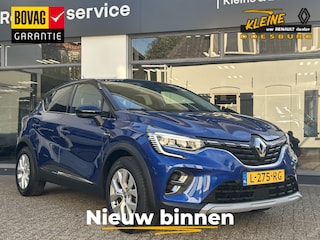 Renault Captur 1.3 TCe 140 EDC Intens | Easylink navigatiesysteem | Parkeersensoren achter | Prachtige kleur bleu iron | Dealeronderhouden | Automaat |