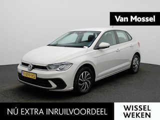 Volkswagen Polo 1.0 TSI Life | APPLE CARPLAY | ANDROID AUTO | KEYLESS | ACHTERUITRIJCAMERA | PARKEERSENSOREN | STOELVERWARMING | DIGITAL COCKPIT | ADAPTIVE CRUISE CONTROL | RIJSTROOKHULP | VERLICHTING AUTOMATISCH | BLUETOOTH | DAB RADIO | LICHTMETALEN VELGEN | BUITENSPIEGELS ELEKTRISCH INKLAPBAAR | 5-DEURS | AIRCO |