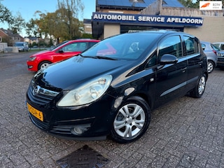 Opel Corsa 1.4-16V Enjoy * NW. APK*AIRCO*PANO SCHUIFDDAK*CRUISE*5DEURS*STUURBEKR.*TREKHAAK *