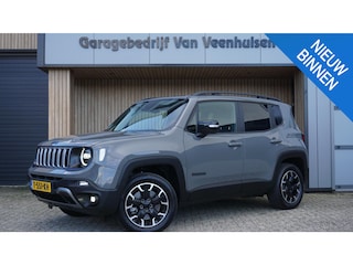 Jeep Renegade 4xe 240pk Plug-in Hybrid Electric New Upland LED *Black Pack* Keyless Navi 17inch LM *NL auto* 37050km!