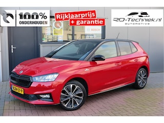 Skoda Fabia 1.0 TSI 70kw 95pk Monte Carlo , Led (Skoda crystal lighting) , Bi-color, Virtual cockpit, Sportstoelen, Keyless entry/start, Navi via Smartlink, Cruisecontrol, PDC, Camera , LMV. etc.