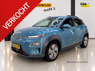 Hyundai Kona EV Comfort smart 64 kWh SOH 96,9 % | 3 Fase laden | Parkeer senoren | Navigatie