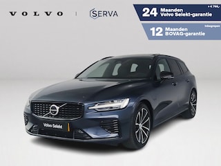 Volvo V60 T8 Plug-in hybrid AWD Plus Dark | SOH 100% | Panoramadak | 360° camera | Head-up display | Harman Kardon | Stoel- en stuurverwarming | Trekhaak
