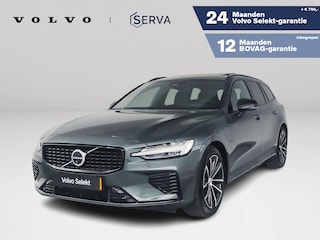 Volvo V60 T8 Plug-in hybrid AWD Plus Dark | SOH 100% | Panoramadak | 360° camera | Head-up display | Harman Kardon | Stoel- en stuurverwarming | Trekhaak