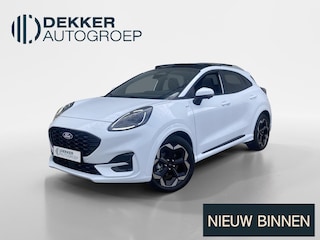 Ford Puma 1.0 EcoBoost Hybrid ST-Line X Automaat Frozen White - Winter Pack - Driver Assistance Pack - Panoramadak