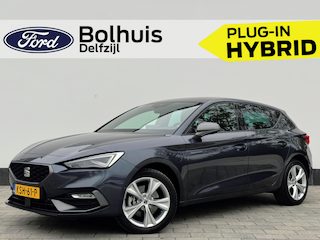 Seat Leon 1.5 TSI e-Hybrid PHEV 204 pk FR Business | Stoel- en stuurwiel verwarming | Adapt. Cruise | Camera | 1/2 leer | Fabrieksgarantie t/m 05-2028 |