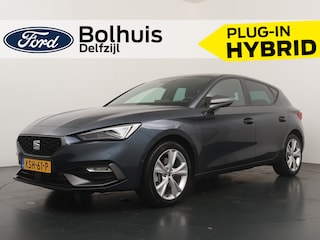Seat Leon 1.5 TSI e-Hybrid PHEV 204 pk FR Business | Stoel- en stuurwiel verwarming | Adapt. Cruise | Camera | 1/2 leer | Fabrieksgarantie t/m 05-2028 |