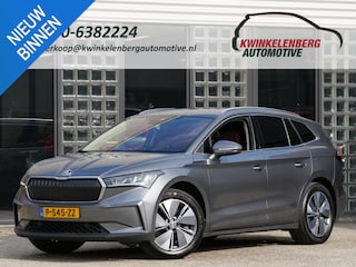 Skoda Enyaq iV 80/ WARMTEPOMP/ LEER/ ADAPTIVE/ TREKHAAK/ HEAD-UP/ SIDE ASSIST/ SOH 95%
