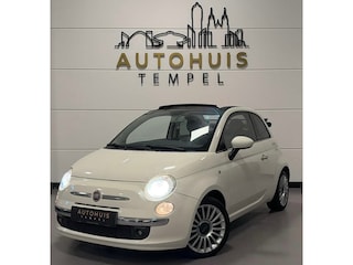Fiat 500 1.2 Lounge Automaat Cabrio Airco Parkeersensoren Leder/Stof