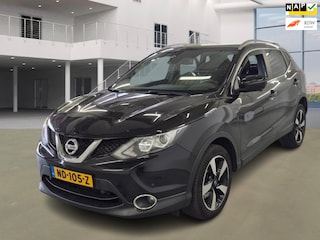 Nissan Qashqai 1.2 N-Vision|AUT|360•|PANO|HALFLEDER|STOELVERW|NAVI|ELEKSTOELEN|