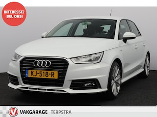 Audi A1 Sportback 1.0 TFSI S-Line/ Trekhaak/ 17''LMV/ Airco/ Navi/ Cruise/ Bluetooth/ Multi.LEDER.Stuur/ Elek.Pakket/ Isofix/ C.V.afstand.