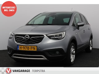 Opel Crossland X 1.2 Turbo Innovation/ Trekhaak/ 16'' LMV/ LED Koplampen/ Apple + Android/ Half-Leder/ Keyless/ Camera/ PDC V+A/ Extra getint glas/ DAB+/ Navi/ Bluetooth/ Multi. LEDER. Stuur/ Mistl./ Dakrails.