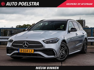 Mercedes-Benz C-klasse Estate 200 AMG Night Edition | Panoramadak | HUD | 360 Camera | Digital Light | Sfeerverlichting | Keyless | Memory | Trekhaak | Dealeronderhouden