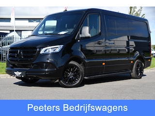 Mercedes-Benz Sprinter 319 3.0 CDI L2H1 DC Black Edition FULL OPTIONS! 360 Camera, Adaptieve Cruise, LED, 2 x Stoelverwarming, Standkacel, Autmaat, 10,5'' Mbux, Sensoren, Uniek!