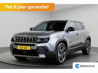 Jeep Avenger Summit 54 kWh | Tot 8 Jaar Garantie | Warmtepomp | Navigatie | Stoelverwarming | Verwarmd Voorraam | Apple Carplay & Android Auto |