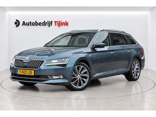 Skoda Superb Combi 1.4 TSI ACT Laurent & Klement | Automaat | LED | Trekhaak | Leder | Stoel- & stuurverwarming | Lane Assist | Blind Spot |Standkachel | Park Assist | Canton | Sfeerverlichting |