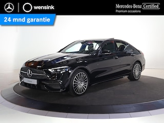 Mercedes-Benz C-klasse 300e Business Solution AMG | Night | Panoramadak | 360 camera | Memory stoelen | Digital light | Sfeerverlichting |
