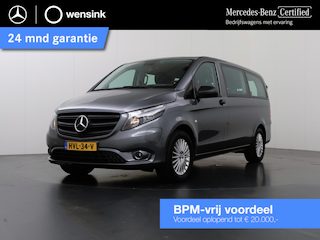 Mercedes-Benz Vito PRO L2 90 kWh | 8 persoons uitvoering | Navigatie | Lichtmetalen velgen | Achterdeuren 180 graden | Achteruitrijcamera |
