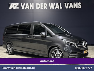 Mercedes-Benz V-klasse 300d 237pk 9G-Tronic Automaat L3H1 Dubbele Cabine Euro6 Airco | 5-Zits | 2x elektrische zijdeur | Camera | Navigatie | LED, Leder, LM Velgen, Apple Carplay, Android Auto, Adaptieve Cruisecontrol, Stoelkoeling/verwarming, Elektrisch bedienbare achterklep, Parkeersensoren