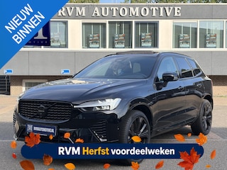 Volvo XC60 2.0 T6 Plug-in hybrid AWD Plus Black Edition NAPPALEDER + STOELVENTILATIE| HARMAN KARDON| PANO| 360 CAMERA| MEMORY STOELEN|