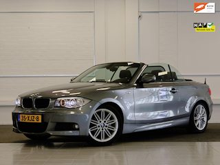 BMW 1-serie Cabrio 118i High Executive M Sport Leder Xenon Windscherm