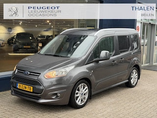 Ford Tourneo Connect 1.0 Titanium | Trekhaak | All season banden | Panoramadak | Climate Control | Cruise control | Ruime Gezinsauto | Hoge zitpositie | 2x Zijschuifdeur | Parkeersensoren | Dakrails | Bluetooth |