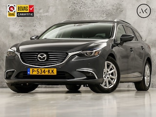 Mazda 6 Sportbreak 2.0 SkyActiv-G 165 TS+ 165Pk Automaat (NAVIGATIE, CLIMATE, TREKHAAK, STOELVERWARMING, SPORTSTOELEN, GETINT GLAS, PARKEERSENSOREN, CRUISE, KEYLESS, NIEUWE APK, NIEUWSTAAT)