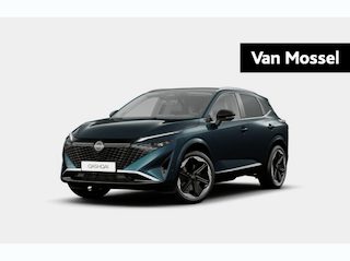 Nissan Qashqai 1.5 e-Power Tekna Plus 205PK | Rijklaarprijs! | Head-Up Display | BOSE Audio | Panoramadak | Stoel,- Stuur en Voorruitverwarming | 20'' Inch Velgen | Apple CarPlay & Android Auto | Nieuw uit voorraad leverbaar!