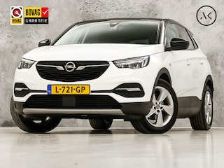 Opel Grandland X 1.6 Turbo Hybrid Elegance 224Pk Automaat (APPLE CARPLAY, SOH 88%, GROOT NAVI, CAMERA, LEDER, SPORTSTOELEN, GETINT GLAS, CRUISE, TREKHAAK, NIEUWSTAAT)