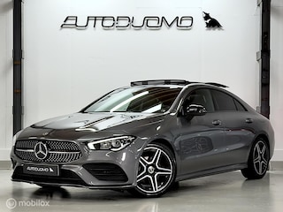 Mercedes-Benz CLA 180 AMG | Pano | Stoelverwarming | Sfeer | Night | 18" | LED HP | NAP | Camera | Leer | Verkeerslichtweergave+ | Widescreen | DYNAMIC