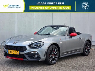 Fiat 124 Spider 1.4 MultiAir Turbo Abarth Premium Bose | 170 PK | Automaat | Lederen bekleding | Navigatie | Stoelverwarming | Sensoren Achter | LED |