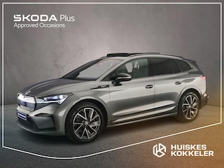 Skoda Enyaq iV 80 Sportline 204pk Automaat Trekhaak, Panoramadak, Adaptive cruise control, LED matrix koplampen, Achteruitrijcamera, Elektrische achterklep