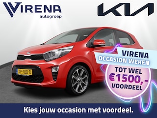 Kia Picanto 1.0 CVVT Design Edition Navigatie - Climate Control - Cruise Control - Achteruitrijcamera - Apple Carplay / Android Auto Virena Zekerheidspakket t.w.v. €895,