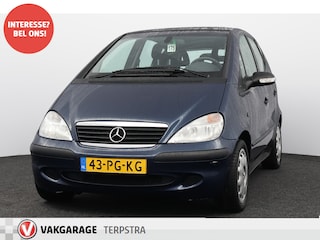 Mercedes-Benz A-klasse 140 Classic/ AUTOMAAT!/ 94.000 KM! Open Dak!/ Airco/ Cruise/ Elek. pakket/ Radio-CD/ LEDER. Stuur/ Getint glas/ Metallic lak.