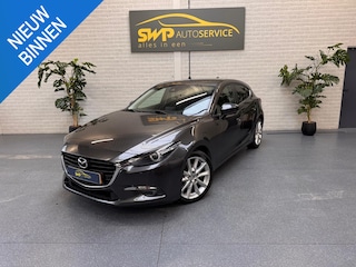 Mazda 3 2.0 SkyActiv-G 120 GT-M | Full option | Goed onderhoud | HuD | Navi | Camera | Leder | Elektr stoelen | Bose