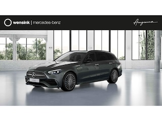 Mercedes-Benz C-klasse Estate 300e Business Solution AMG | AMG line PLUS | Night | Head-Up | Rijassistentiepakket Plus | Trekhaak | Burmester | Panoramadak |