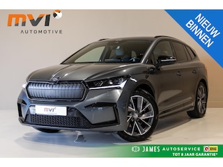 Skoda Enyaq iV 60 Sportline SOH 92% / 180pk / NAP / Trekhaak / Achteruitrij camera /