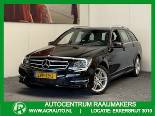 Mercedes-Benz C-klasse ESTATE 180 PRESTIGE AVANTGARDE CLIMATE CONTROL STOELVERWARMING APPLE CARPLAY/ANDROID BLUETOOTH TELEFOON 17" LICHTMETALEN VELGEN TREKHAAK ZEER MOOI !!