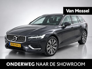 Volvo V60 2.0 T6 Twin Engine AWD Inscription | Automaat | LMV | Leder | Cruise control | Climate control | Trekhaak | Apple CarPlay | Stoel verwarming | Memory seats | Harman Kardon | 360 Camera