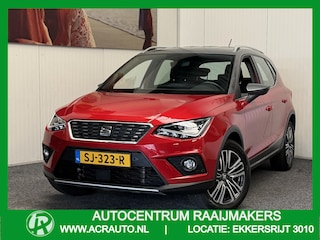 Seat Arona 1.0 TSI XCELLENCE LAUNCH EDITION NAVIGATIE ADAPTIVE CRUISE CONTROL APPLE CARPLAY/ANDROID KEYLESS GO DODEHOEKSENSOREN ACHTERUITRIJCAMERA  TREKHAAK ZEER MOOI !!