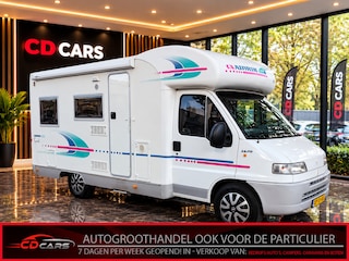 Adria Mobil Adriatik 590 DS Coral Vast bed, Koelkast, Toilet, Camera, Fietsendrager, Douche, Luifel