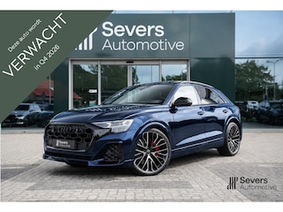 Audi Q8 60 TFSI e quattro Pro Line S Competition | B&O Advance | Waitomo Metallic | Vierwielbesturing | Alcantara Hemelbekleding | Lederen dashboard |  Panoramadak | Trekhaak | Head-up Display | Luchtvering | Stoelventilatie en massagefunctie | Softclose | Audi garantie 5 jaar / 100.000 km | Bang & Olufsen Advanced Sound System met 3D-geluid  |