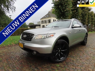 Infiniti FX 35 Carplay Leer Bose Audio Stoelverwarming Navigatie Schuif/Kanteldak Achteruitrijcamera Xenon Ecc Cruisecontrol Pdc Lm Velgen Trekhaak